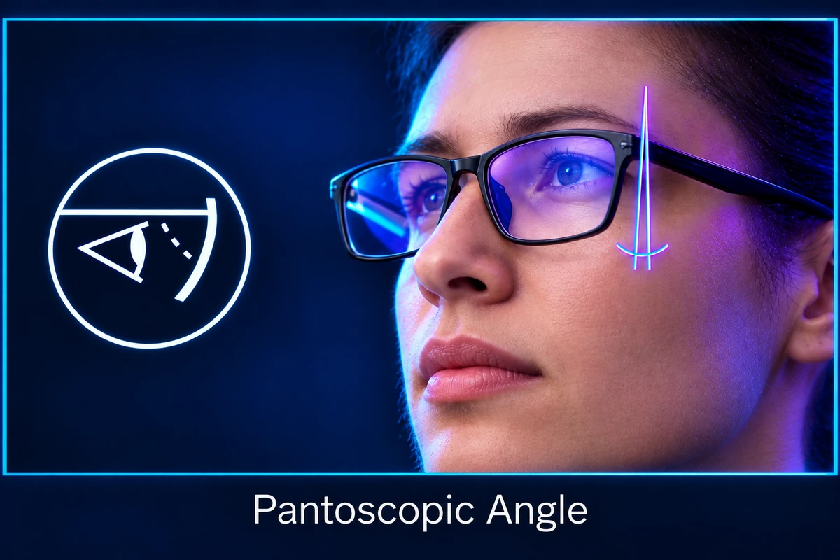 Pantoscopic angle